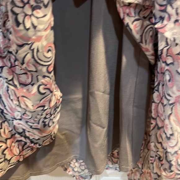 Saints & Secrets Floral Ruffled Balloon Sleeve Dress S - Picture 8 of 10